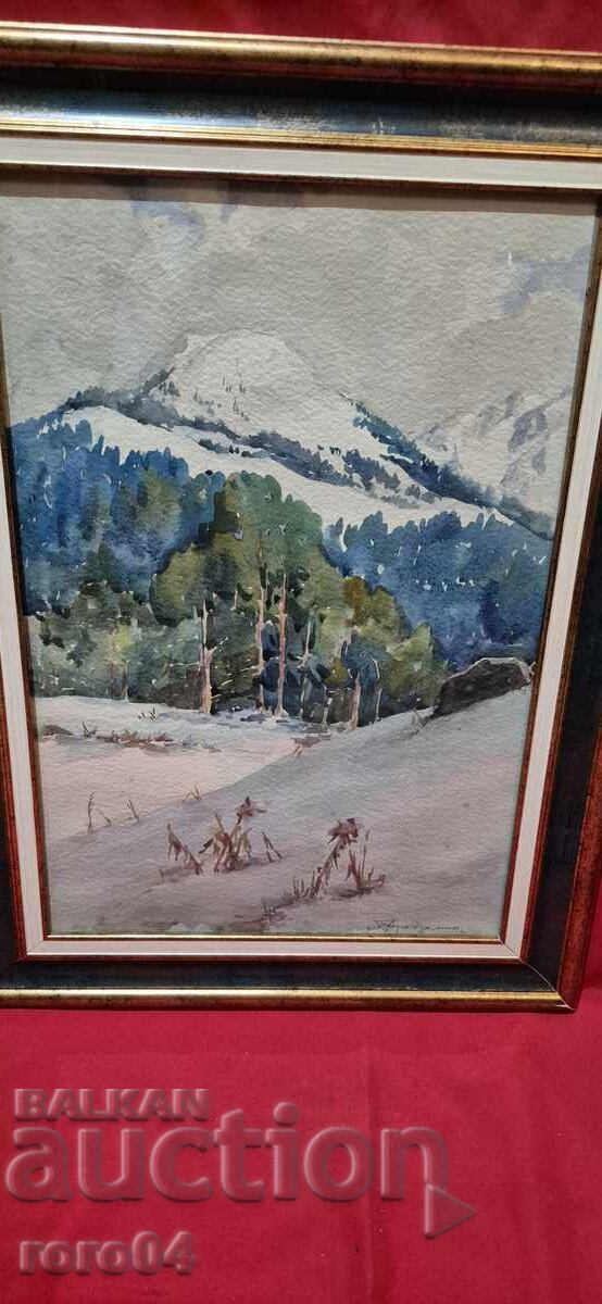 PAVEL FRANȚALISKI (1884 - 1956) RILA cu preț € 929.99 | 1818.91 BGN