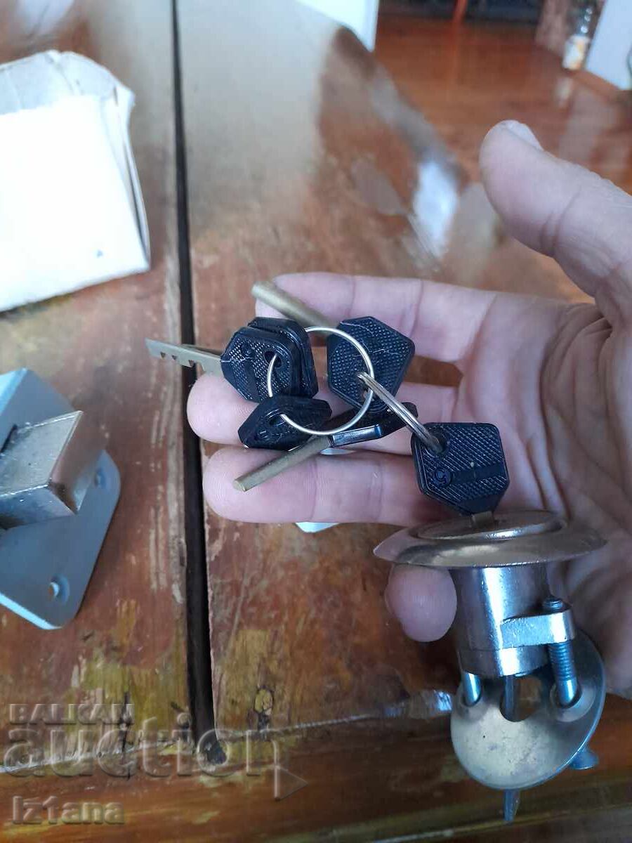 Old additional lock, latch - 5 Old additional lock, latch - 5