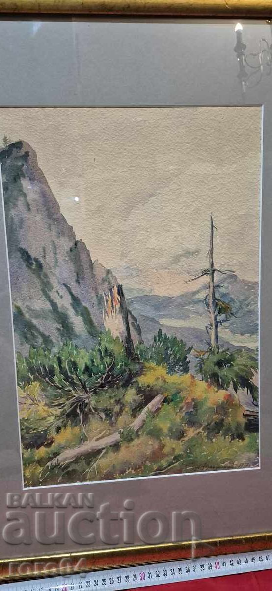 ПАВЕЛ ФРАНЦАЛИЙСКИ ( 1884 - 1956 ) РИЛА с цена 1950.00 лв. | € 997.02