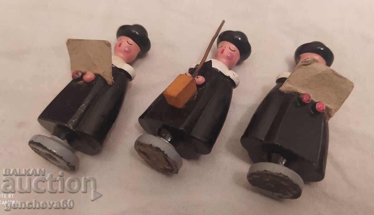 Figurine de Crăciun germane din lemn - 6