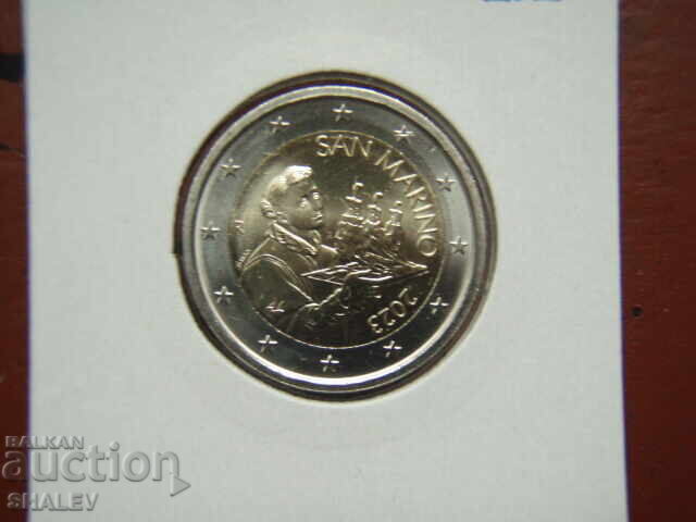2 Euro 2023 San Marino - Uncirculated with price 8.89 BGN | € 4.55 2 Euro 2023 San Marino - Uncirculated with price 8.89 BGN | € 4.55