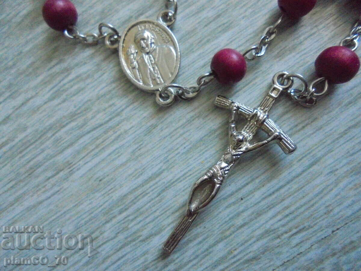 №8350 Catholic Rosary (Rosary) with price 15.00 BGN | € 7.67 №8350 Catholic Rosary (Rosary) with price 15.00 BGN | € 7.67