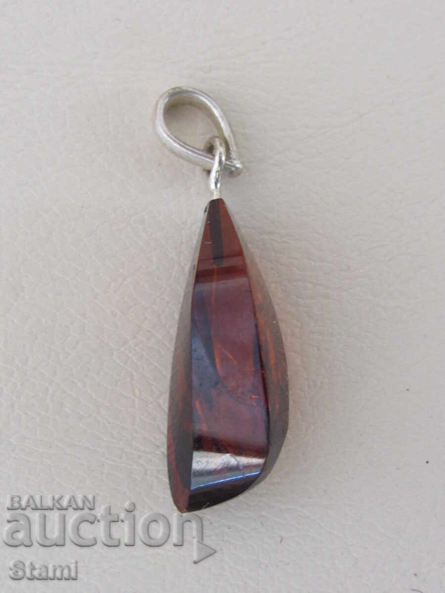 Necklace - pendant first-class Baltic amber - 6