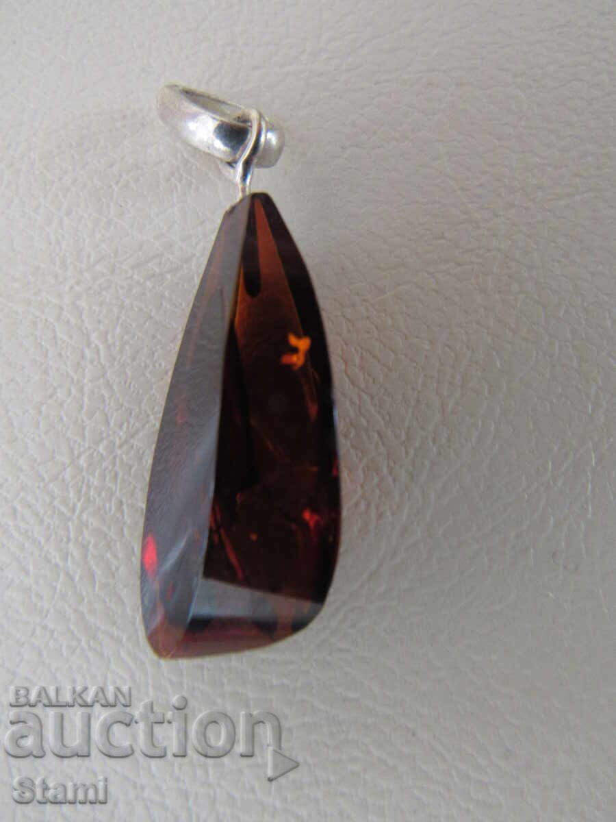 Necklace - pendant first-class Baltic amber