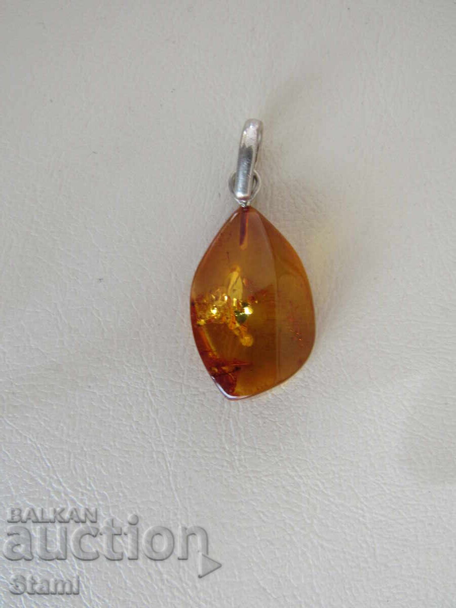 Necklace - pendant first-class Baltic amber with price 34.00 BGN | € 17.38
