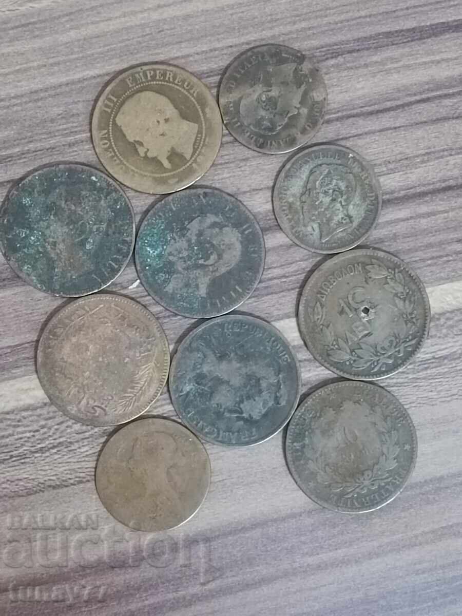 Аукцион Колекция медни монети доста стари