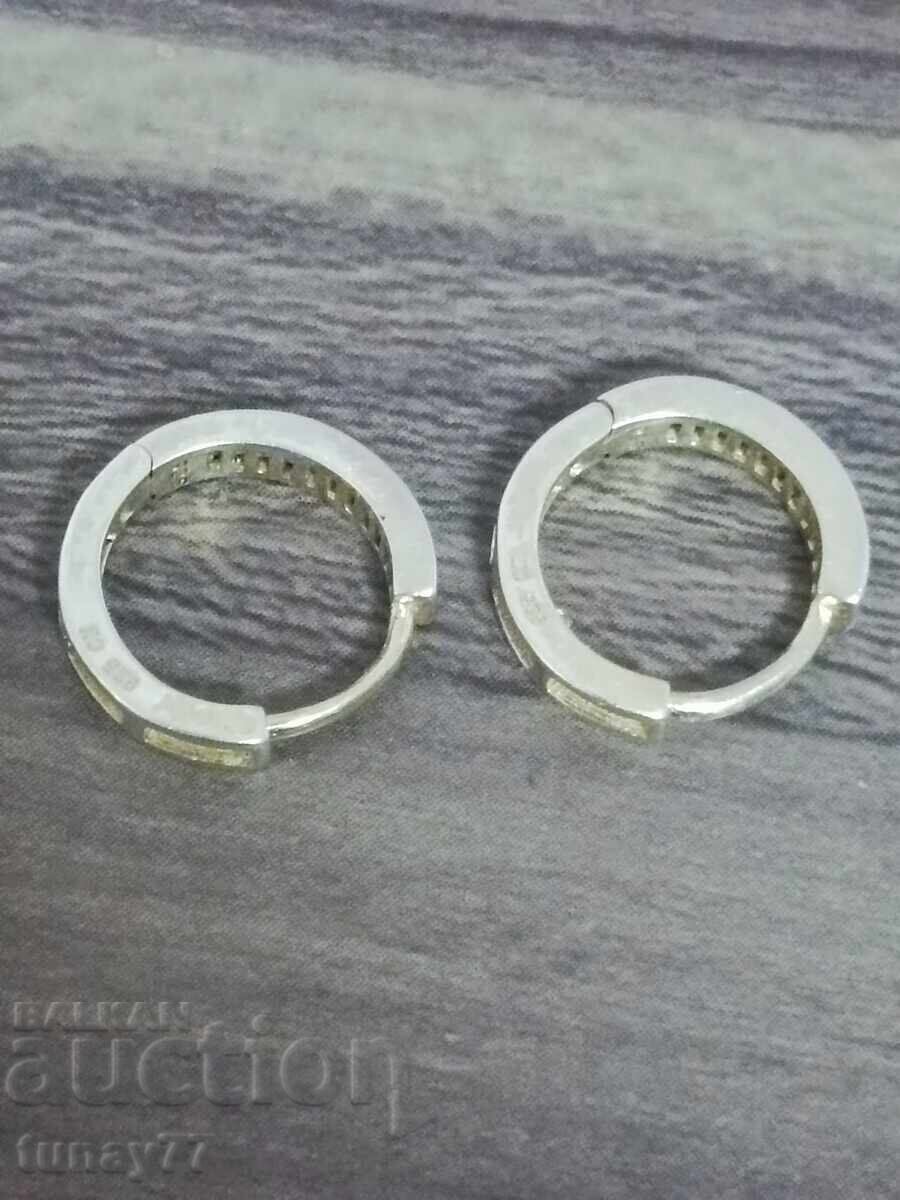 Σκουλαρίκια ασήμι με σήμανση 925 με τιμή 22.00 BGN | € 11.25 Σκουλαρίκια ασήμι με σήμανση 925 με τιμή 22.00 BGN | € 11.25