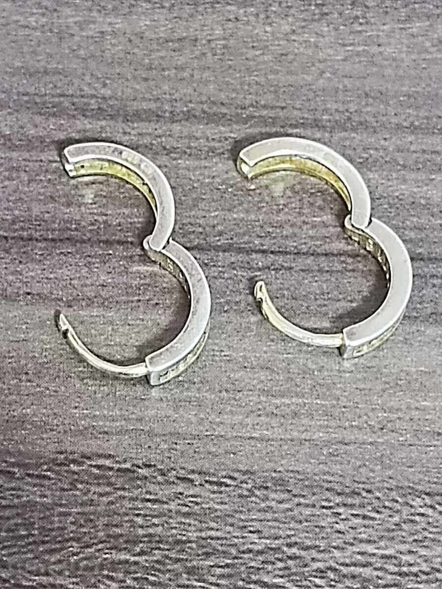 Δημοπρασία Σκουλαρίκια ασήμι με σήμανση 925 Δημοπρασία Σκουλαρίκια ασήμι με σήμανση 925