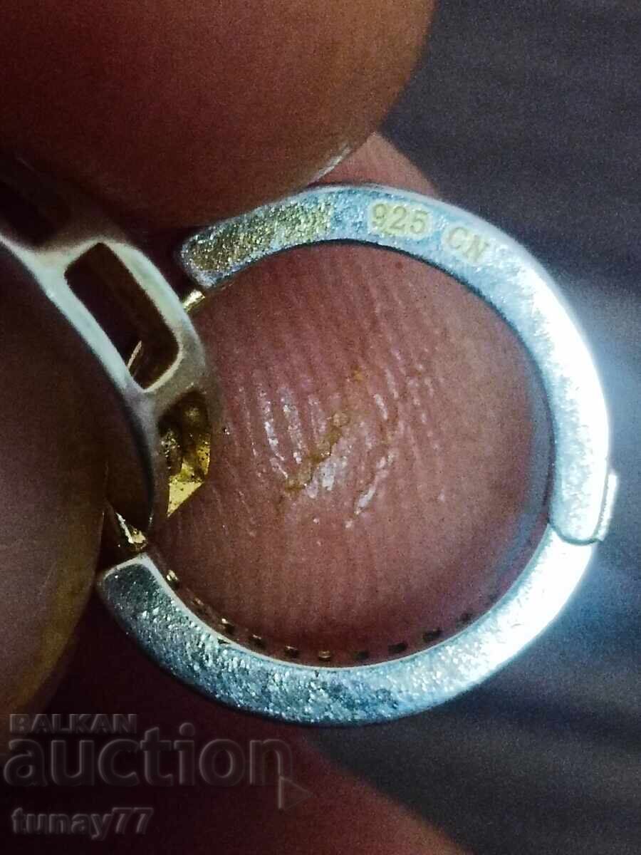 Σκουλαρίκια ασήμι με σήμανση 925 - 7 Σκουλαρίκια ασήμι με σήμανση 925 - 7