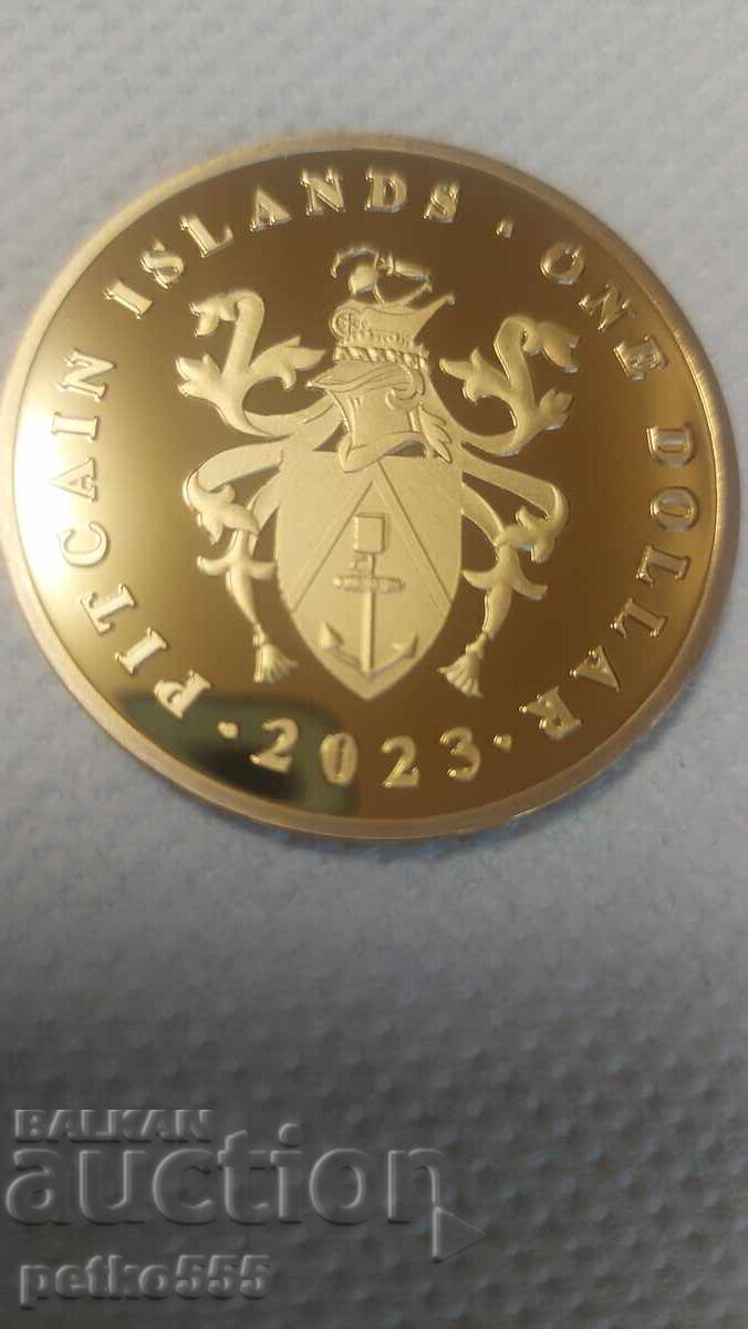 Auction  COMMEMORATIVE COINS, MEDAL, PLAQUE 1 DOLLAR