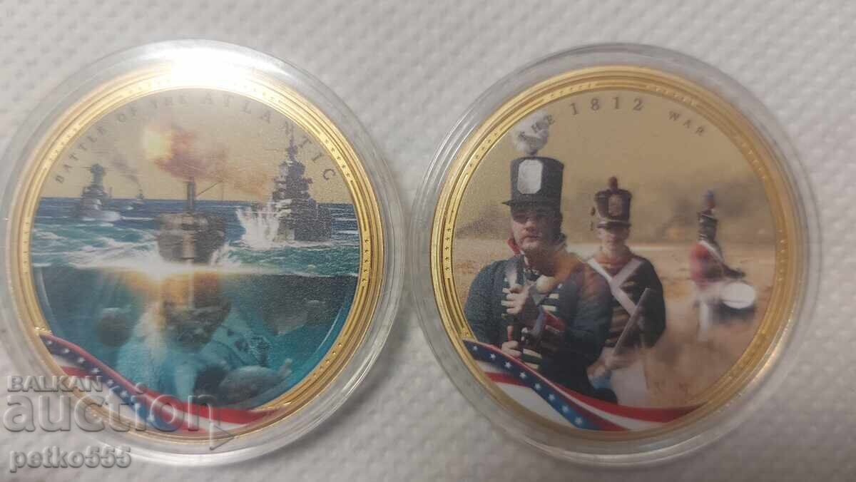 COMMEMORATIVE COINS, MEDAL, PLAQUE 1 DOLLAR COMMEMORATIVE COINS, MEDAL, PLAQUE 1 DOLLAR