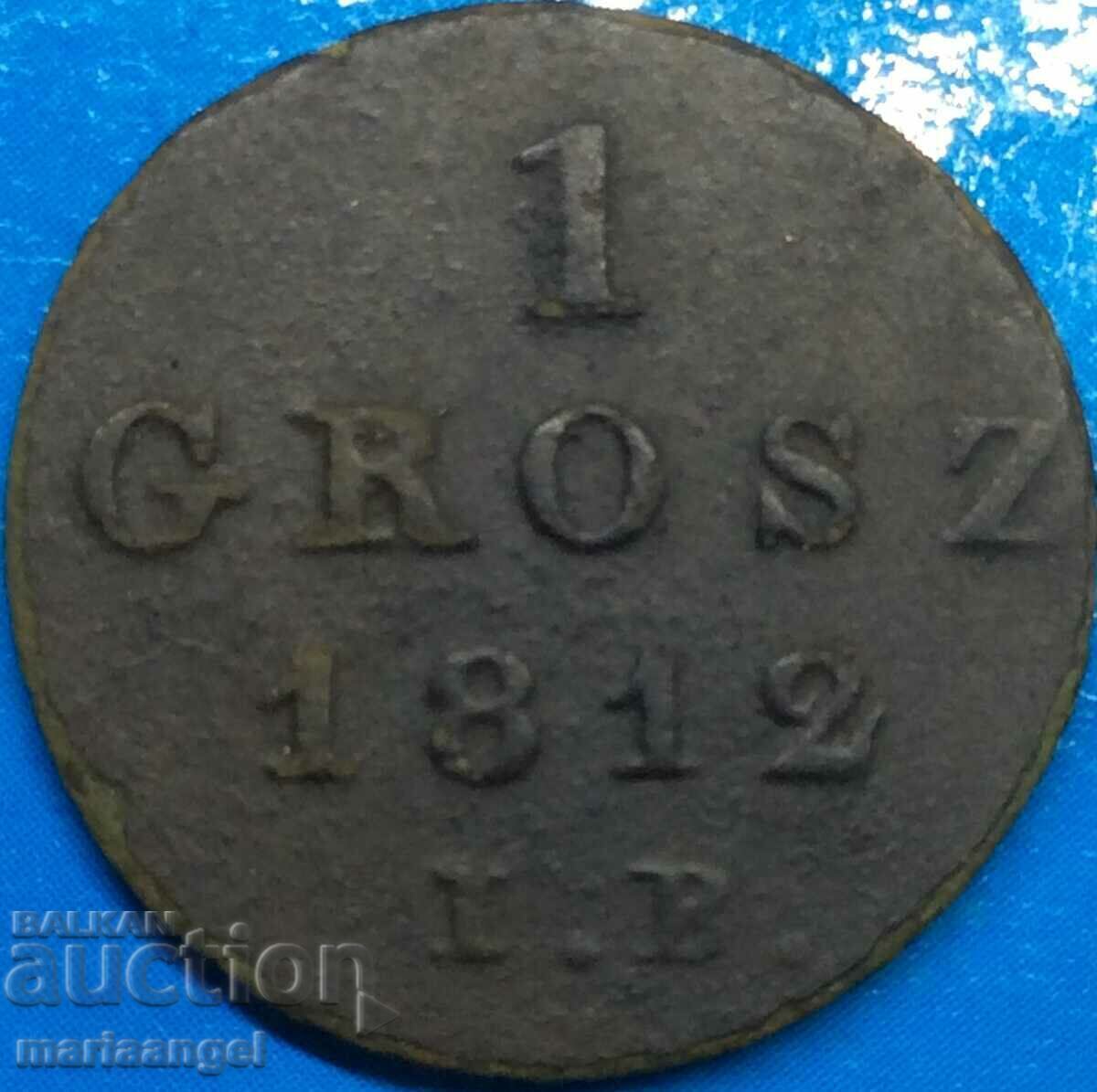 Παράδοση Πολωνία 1 grosz 1812 Warsaw Med Παράδοση Πολωνία 1 grosz 1812 Warsaw Med