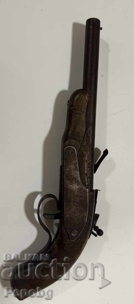 Стар кремъчен пищов, пистолет - 5 Стар кремъчен пищов, пистолет - 5