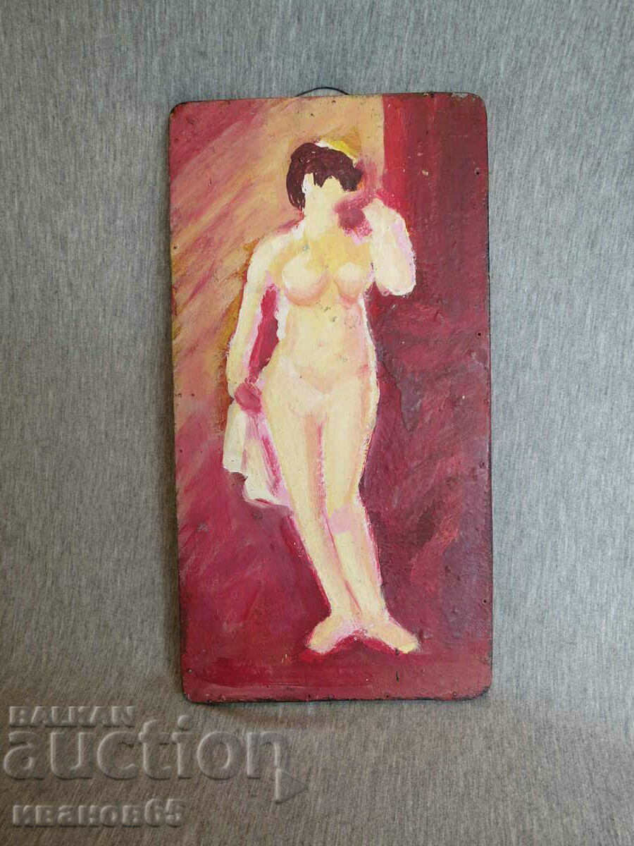 Delivery of oil painting