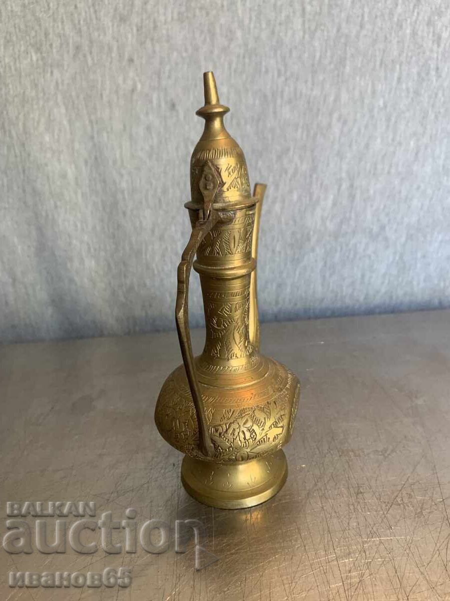 Delivery of Indian Brass Hand Carved Teapot