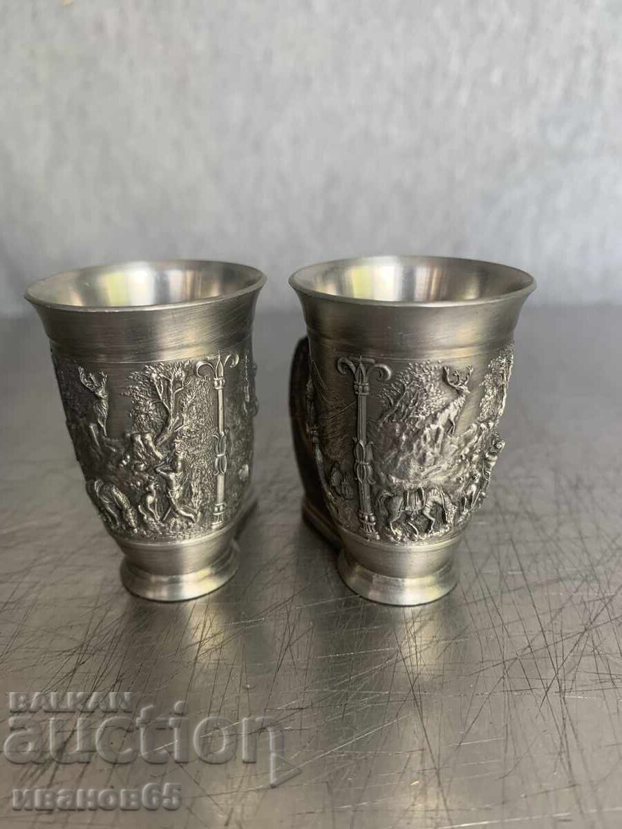 Auction Enameled Cups Auction Enameled Cups