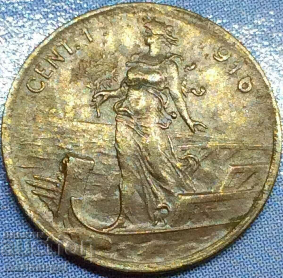 1 centesimo 1916 Italy