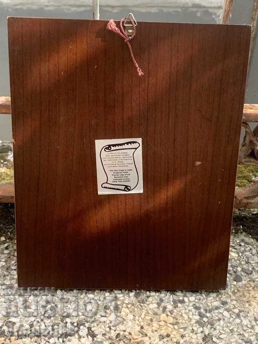 Icoană cu Sfinții Rafail, Nicolae și Irina - 5 Icoană cu Sfinții Rafail, Nicolae și Irina - 5