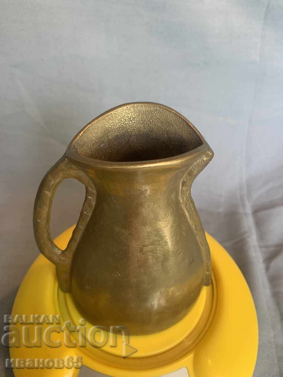 Delivery of Old Bronze Pitcher Vase Delivery of Old Bronze Pitcher Vase