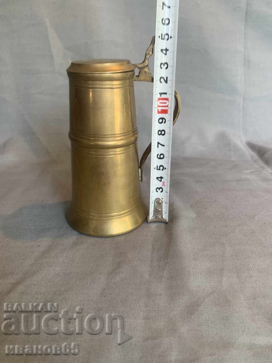 Delivery of Brass mug Delivery of Brass mug