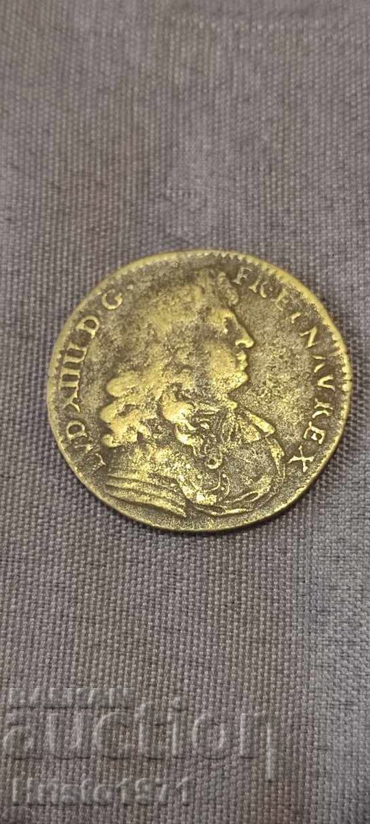 Jeton Ludovic al XIV-lea și Maria Tereza cu preț € 20.00 | 39.12 BGN