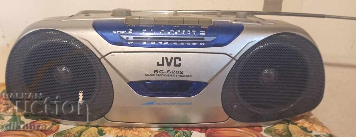 Auction  JVC RC S 202 Radio Cassette Player - for 15 Euros