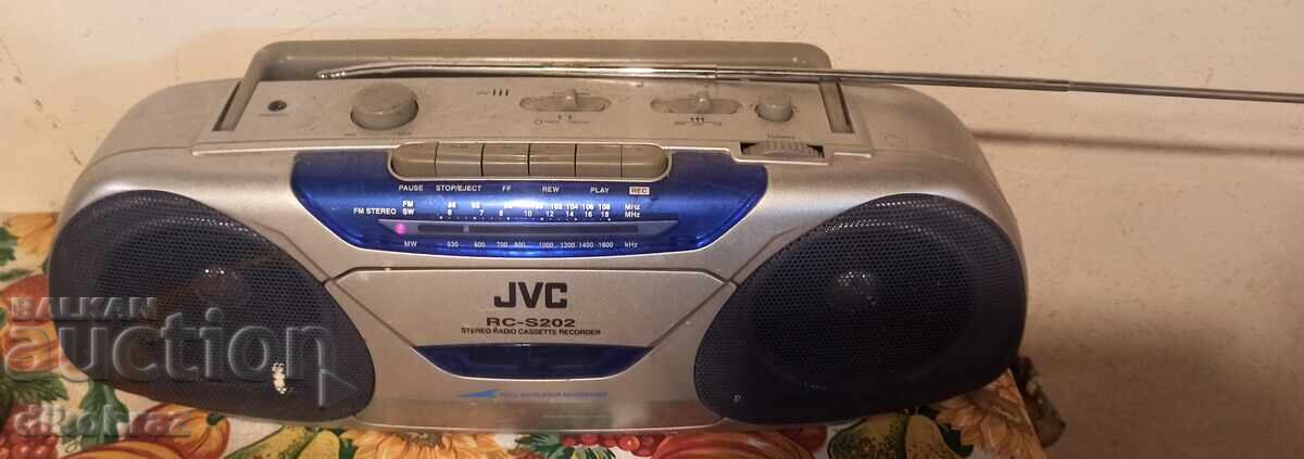 JVC RC S 202 Radio Cassette Player - for 15 Euros