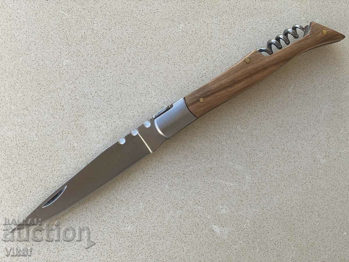 Folding pocket knife with corkscrew 95x210/Lagiol/ Folding pocket knife with corkscrew 95x210/Lagiol/