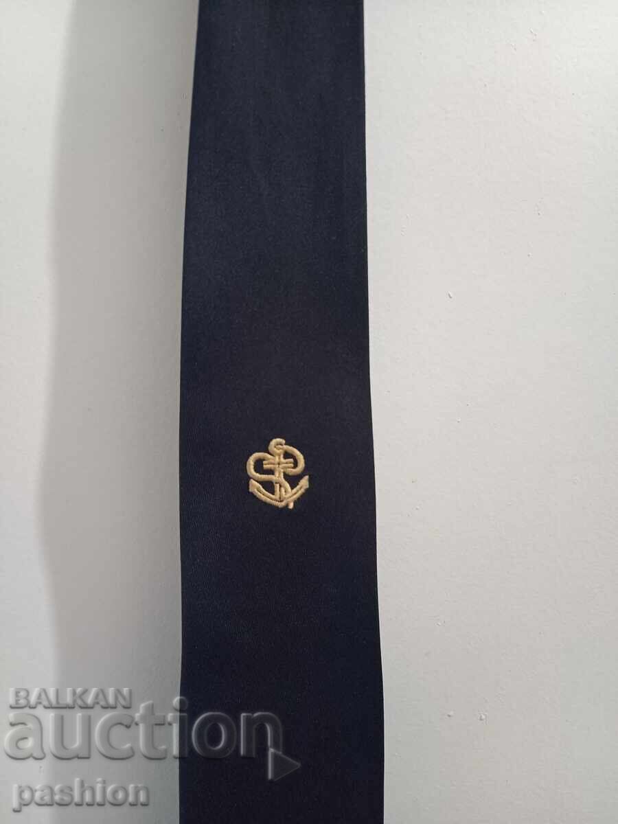 Navy Military Tie with Anchor with price 18.95 BGN | € 9.69