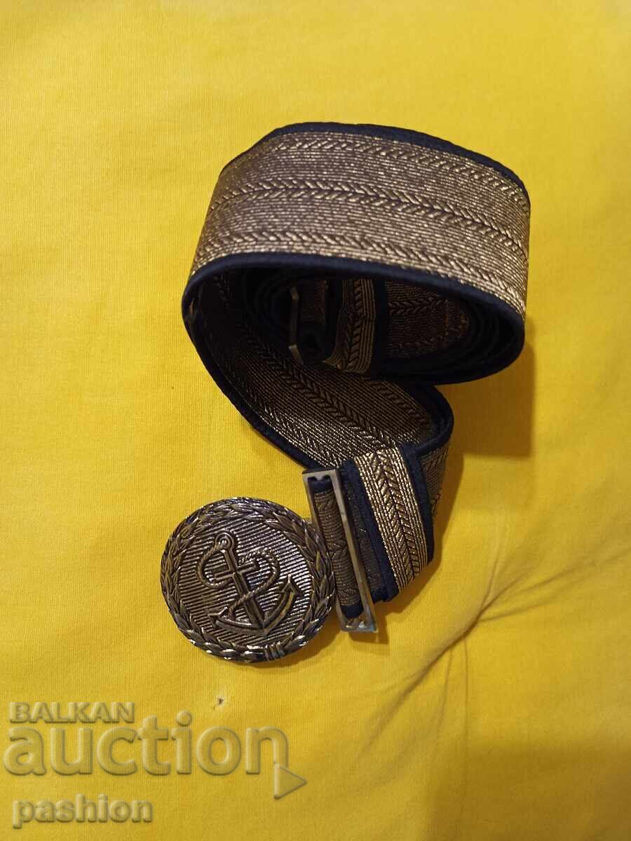 Navy Scarf with Anchor (Belt) OFFICER'S