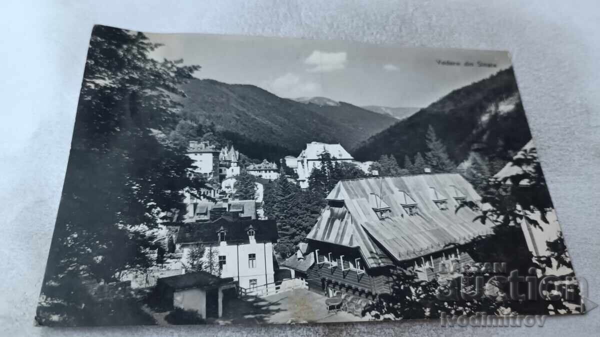 Cartolină Poștală Vedere din Sinaia 1962 Cartolină Poștală Vedere din Sinaia 1962