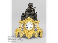 Ceas de șemineu secolul al XIX-lea