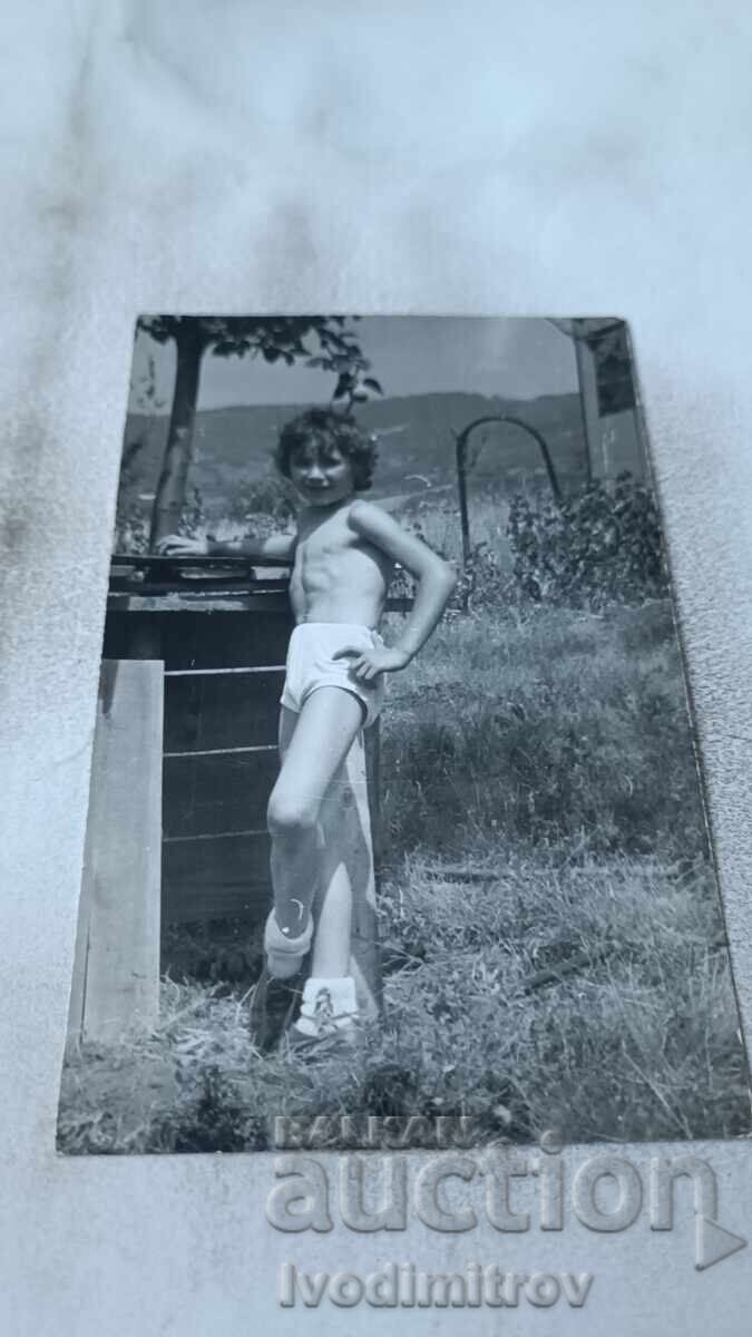 Photo of a Boy in Shorts