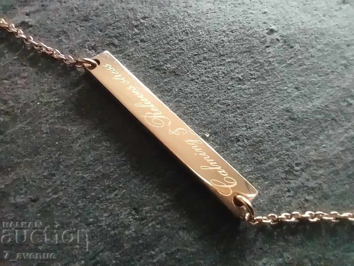 Livrarea Colier, elegant, de designer original, cu ștampila 7.11.2025