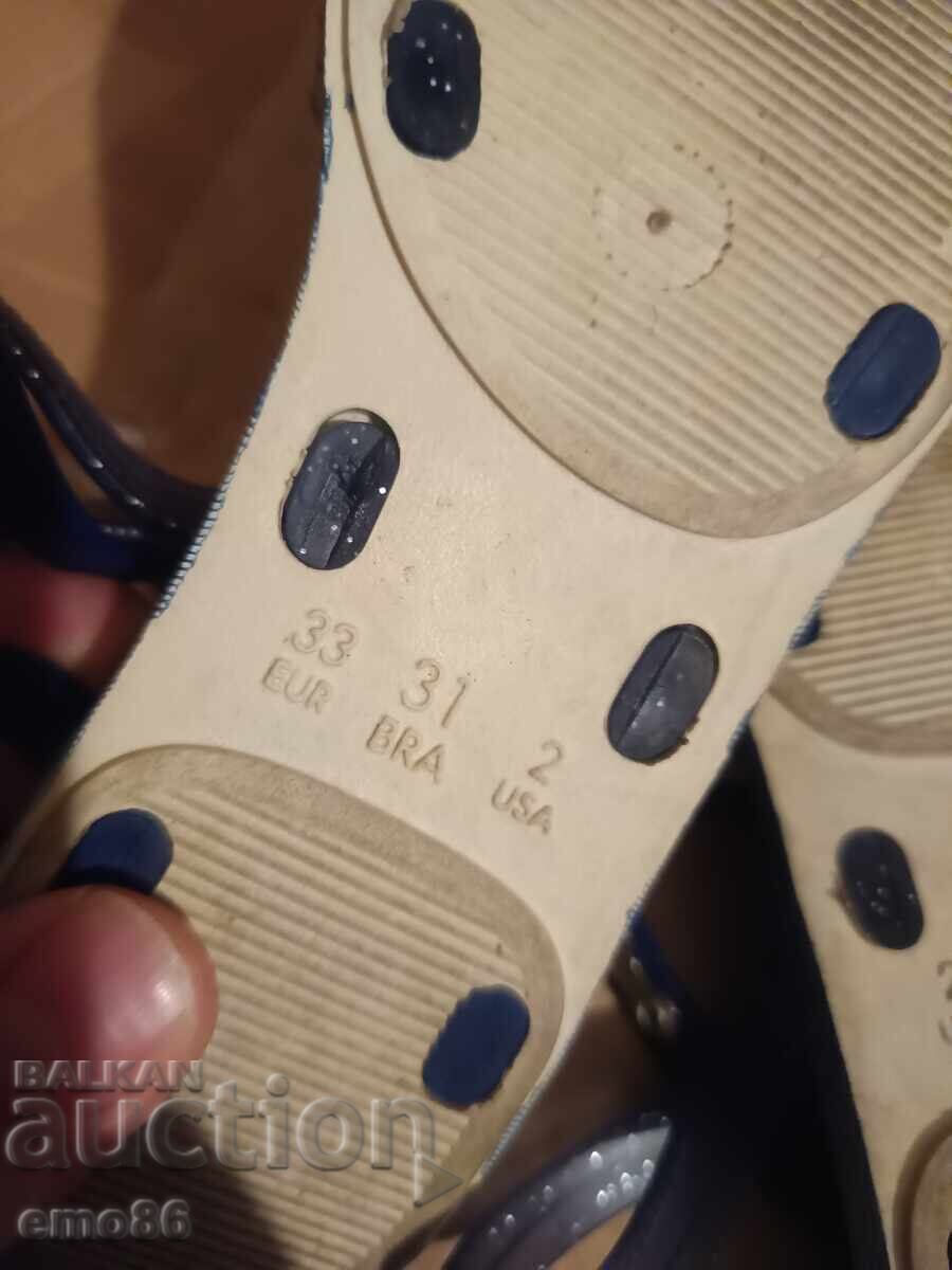 Sandals, size 33, B.Z.C with price 3.00 BGN | € 1.53