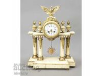 Френски часовник с колона и махало, втората половина на 19 в