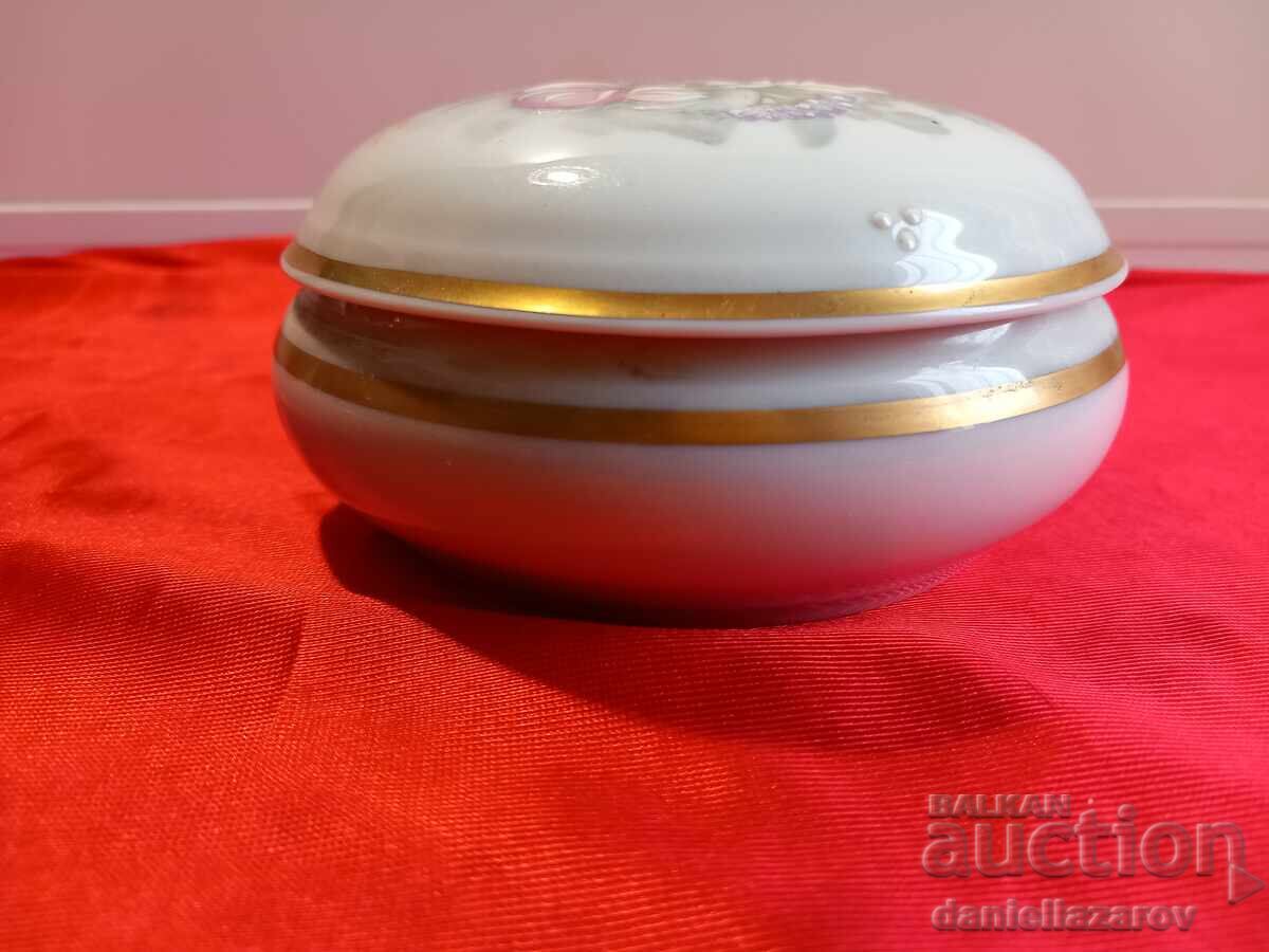 Παράδοση Λιμόζ, Λιμόζ Πορσελάνινο Ζωγραφισμένο Κουτί για Κοσμήματα