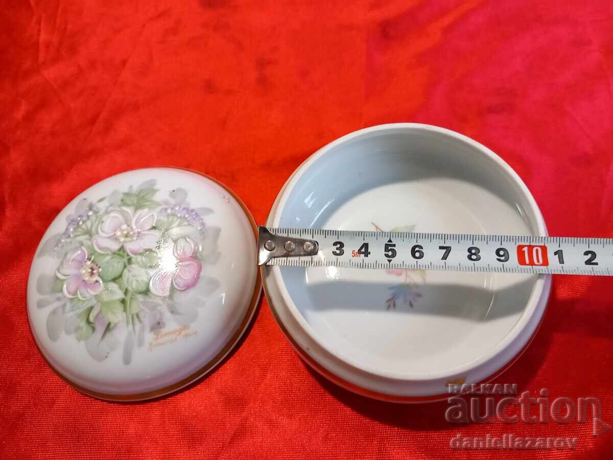 Λιμόζ, Λιμόζ Πορσελάνινο Ζωγραφισμένο Κουτί για Κοσμήματα - 7