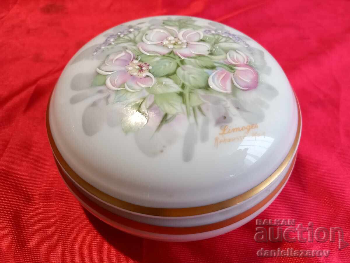 Λιμόζ, Λιμόζ Πορσελάνινο Ζωγραφισμένο Κουτί για Κοσμήματα