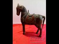 Statuetă Veche CAL, Lemn și Bronz