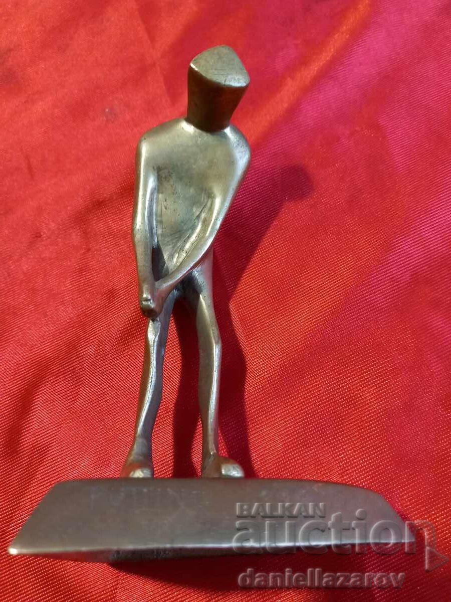 Delivery of Small Original Bronze Sculpture, Figurine