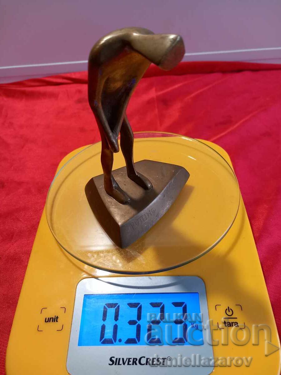 Small Original Bronze Sculpture, Figurine - 7