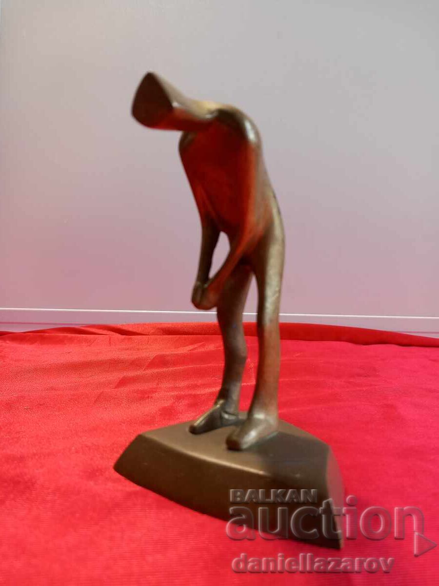 Small Original Bronze Sculpture, Figurine