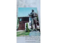 Carte poștală Dryanovo Monumentul lui Kolyo Ficheto 1973