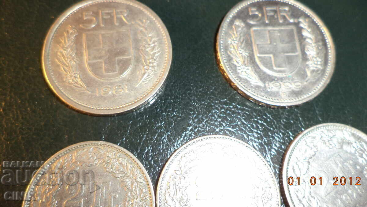 MONEDE ELVEȚIENE cu preț € 30.00 | 58.68 BGN