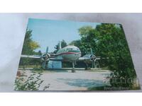 Postcard Kyustendil Airplane-Confectionery 1977