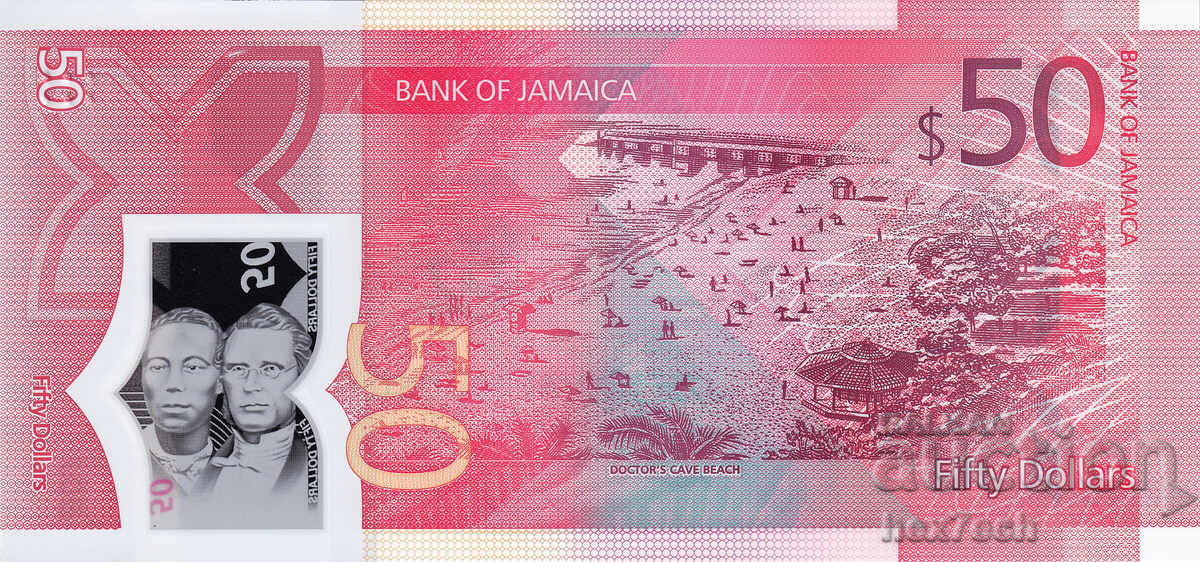 Auction ❤️ ⭐ Jamaica 2022 $50 Polymer UNC New ⭐ ❤️ Auction ❤️ ⭐ Jamaica 2022 $50 Polymer UNC New ⭐ ❤️