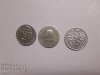 Monede comemorative 2 leva 1981, 1969 - 3 bucăți