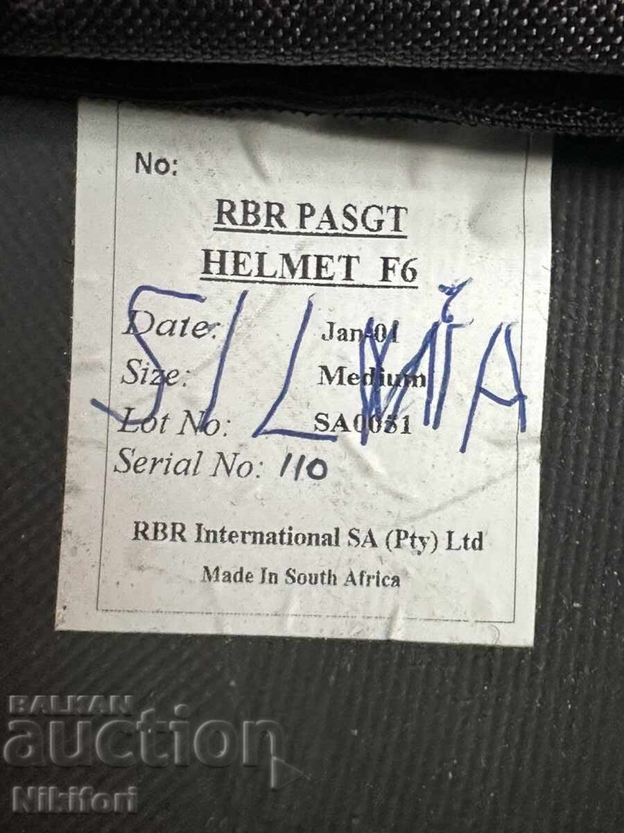 Ballistic Helmet RBR Pasgt F6 MK2 - 6