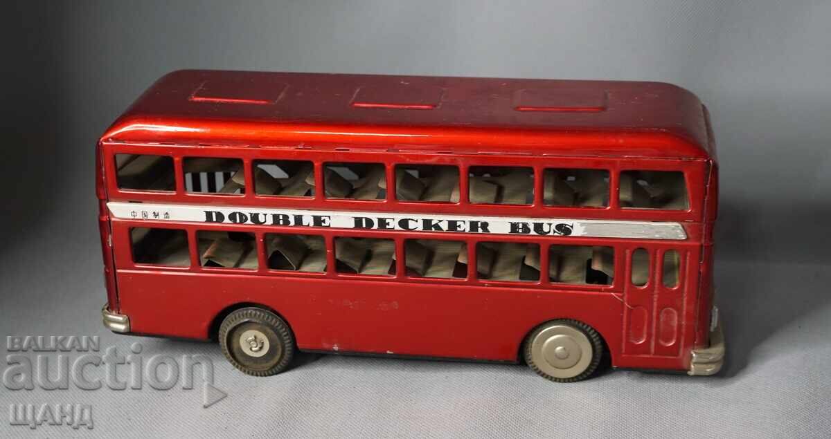 ME 185 Old Chinese Metal Toy Bus Model with price 20.00 BGN | € 10.23